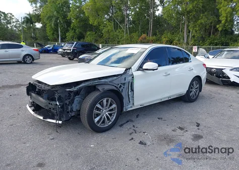 2017 Infiniti Q50 3.0T Premium from USA, damaged, VIN JN1EV7AR7HM834495